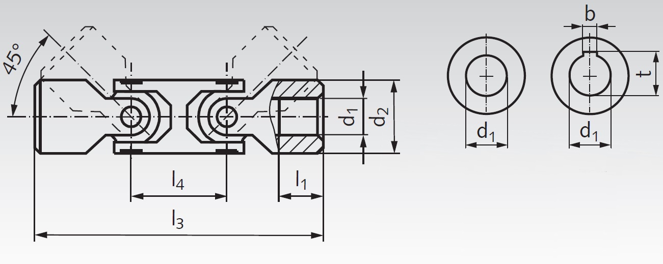 Madler Double Universal Joints Madler Double Universal Joints