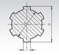 Splined Shafts Splined Shafts