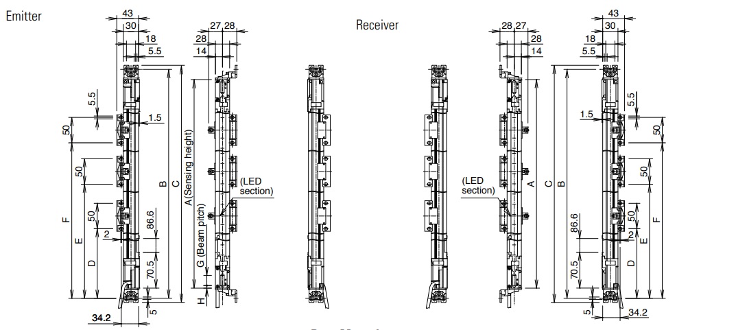 Safety Light Curtain Safety Light Curtain